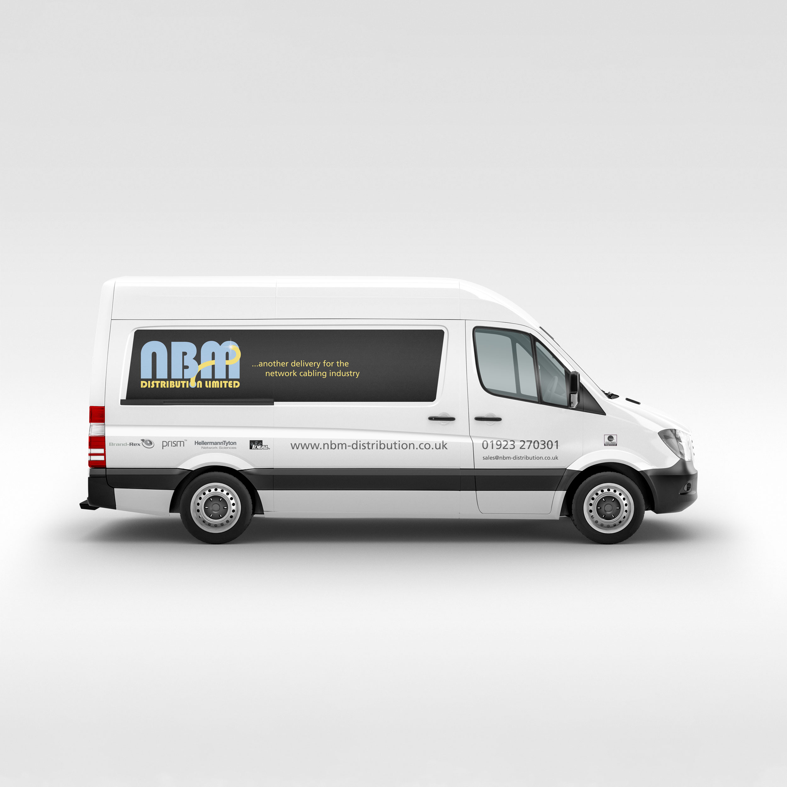 Affordable panel fill van graphics installed in hemel hempstead